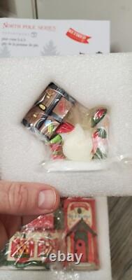Department 56 Pine Cone B&B & Weekend Getaway BUNDLE North Pole Series
