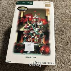 Department 56 Poinsettia Palace #56.56796 North Pole Series Collectors' Edition