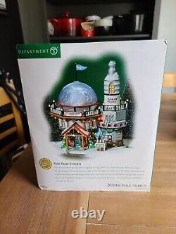 Department 56 Polar Power Company #56749 North Pole Series New in Box
