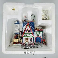 Department 56 Real Plastic Snow Factory North Pole Series 1998 56403 WORKS W BOX