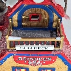 Department 56 Reindeer Spa North Pole Series #56.56794 Battery Operated RETIRED