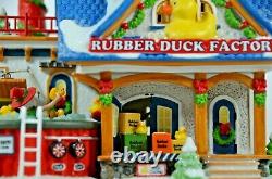 Department 56 Rubber Duck Factory North Pole Series #799920 Flawed READ