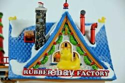Department 56 Rubber Duck Factory North Pole Series #799920 Flawed READ