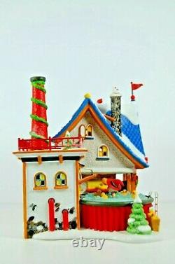 Department 56 Rubber Duck Factory North Pole Series #799920 Flawed READ