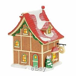 Department 56 Rudolph The Red-Nosed Reindeer Clarice's North Pole Bakery Village