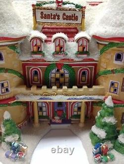 Department 56 Santa Claus Castle North Pole Village Comin' to Town RETIRED VHTF