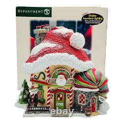 Department 56 Santa's Hat Inn North Pole Series 56.56795 IN BOX