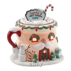 Department 56 Santa's Hot Cocoa Café 4020207 North Pole Village