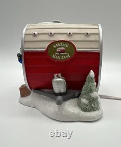 Department 56 Santa's Man Cave & Santa at the Man Cave Christmas in the City