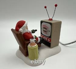 Department 56 Santa's Man Cave & Santa at the Man Cave Christmas in the City