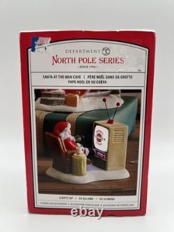 Department 56 Santa's Man Cave & Santa at the Man Cave Christmas in the City
