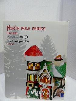 Department 56 Santa's North Pole Office #4036540 -North Pole Series