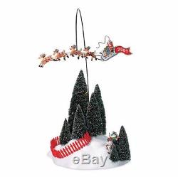Department 56 Santa's On His Way (Musical) North Pole Village 52502