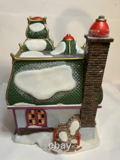 Department 56 Santa's Paper Snowflake Studio #56956 North Pole PERFECT