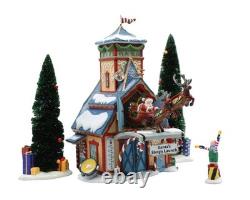 Department 56, Santa's Sleigh Launch, North Pole Series (56734) NIB