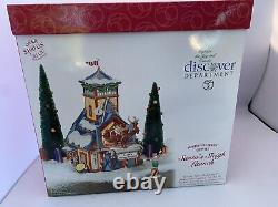 Department 56 Santa's Sleigh Launch North Pole Series Giftset Brand New #56734