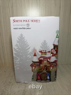Department 56 Santa's Snowflake Palace #6005430 Brand New Sealed