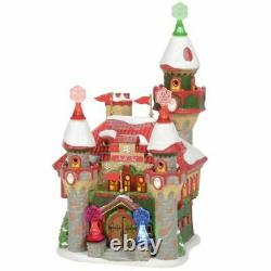 Department 56 Santa's Snowflake Palace Building North Pole Village BRAND NEW