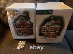 Department 56 Santa's Tailor Shop North Pole Series Retired 56793 Mint in Box