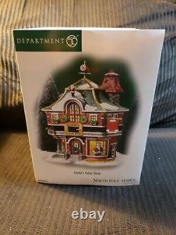 Department 56 Santa's Tailor Shop North Pole Series Retired 56793 Mint in Box