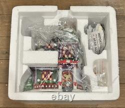 Department 56 Santas Paper Snowflake Studio North Pole Series 56956 Special New