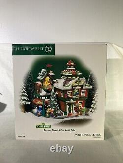 Department 56 Sesame Street at the North Pole #56799 Christmas Village
