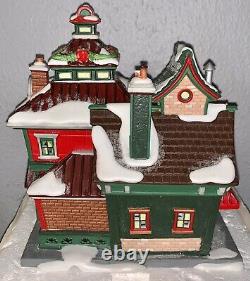 Department 56 Sesame Street at the North Pole Lighted Christmas Village House