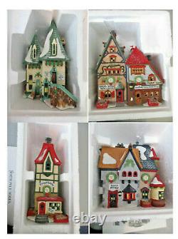 Department 56 Snow Village North Pole Series 79 Pieces 22 Houses/Buildings