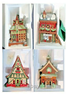 Department 56 Snow Village North Pole Series 79 Pieces 22 Houses/Buildings