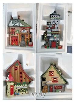 Department 56 Snow Village North Pole Series 79 Pieces 22 Houses/Buildings