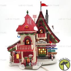 Department 56 Sugar Mountain Lodge Village North Pole Lit Building NEW