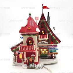 Department 56 Sugar Mountain Lodge Village North Pole Lit Building NEW