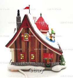 Department 56 Sugar Mountain Lodge Village North Pole Lit Building NEW