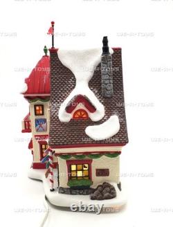 Department 56 Sugar Mountain Lodge Village North Pole Lit Building NEW
