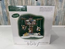Department 56 Swinging Disney Fab Five North Pole Series 56866 Factory Sealed