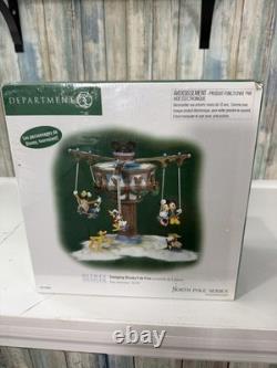Department 56 Swinging Disney Fab Five North Pole Series 56866 Factory Sealed