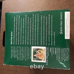 Department 56 THE REINDEER STABLES, COMET & CUPID 805548 NORTH POLE SERIES