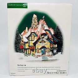 Department 56 The Antler Inn North Pole Series Retired 2002 56744 WORKS W BOX