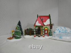 Department 56 The Fir Farm Box Set #6000618 North Pole Silver Series