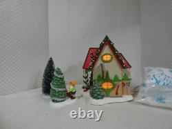 Department 56 The Fir Farm Box Set #6000618 North Pole Silver Series