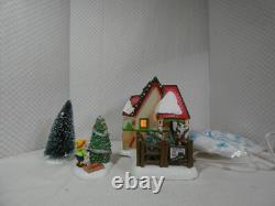 Department 56 The Fir Farm Box Set #6000618 North Pole Silver Series