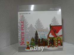 Department 56 The Fir Farm Box Set #6000618 North Pole Silver Series
