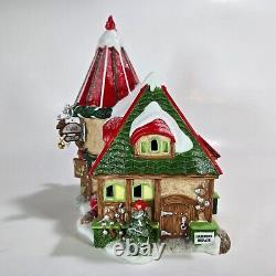 Department 56 The Reindeer Stables, Comet & Cupid #56.805548 North Pole Series