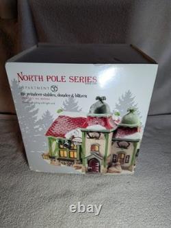 Department 56 The Reindeer Stables, Donder & Blitzen