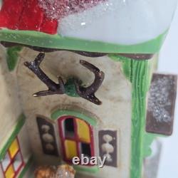 Department 56 The Reindeer Stables, Donder & Blitzen North Pole Series with Box