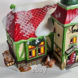 Department 56 The Reindeer Stables, Donder & Blitzen North Pole Series with Box