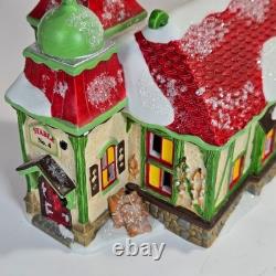 Department 56 The Reindeer Stables, Donder & Blitzen North Pole Series with Box