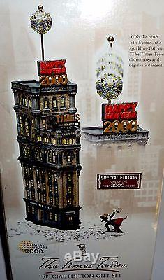 Department 56 The Times Tower Special Edition North Pole Christmas Village w Box