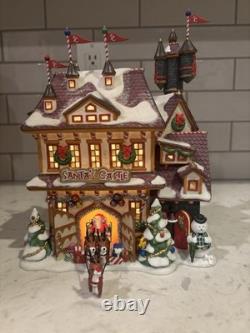 Department 56 Village North Pole Series Retired Rudolph Santa's Castle