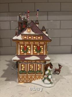 Department 56 Village North Pole Series Retired Rudolph Santa's Castle